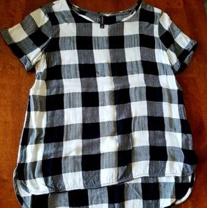 Checkered tunic